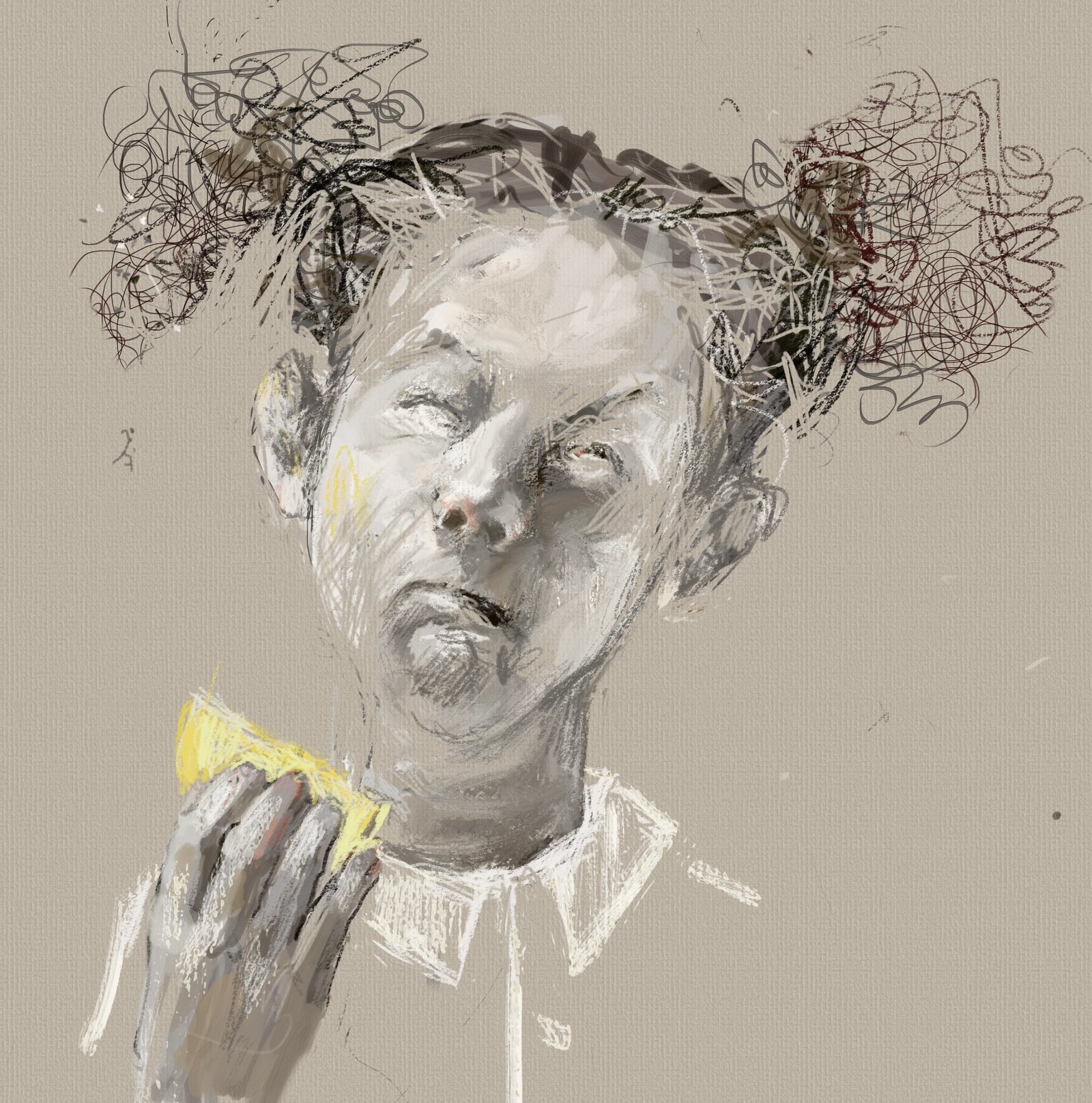 When You Get Lemons, Digital drawing, by artist Kathleen Mack